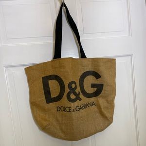 D&G Canvas Tote Bag